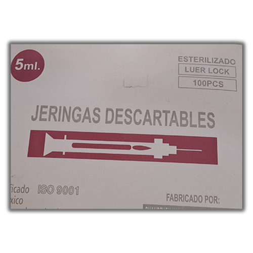 jeringas descartables